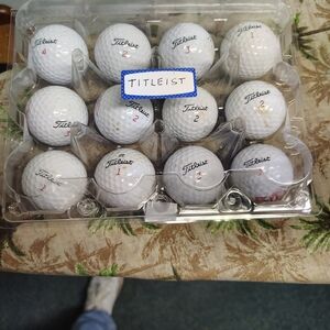 Titleist Premium White Golf Balls